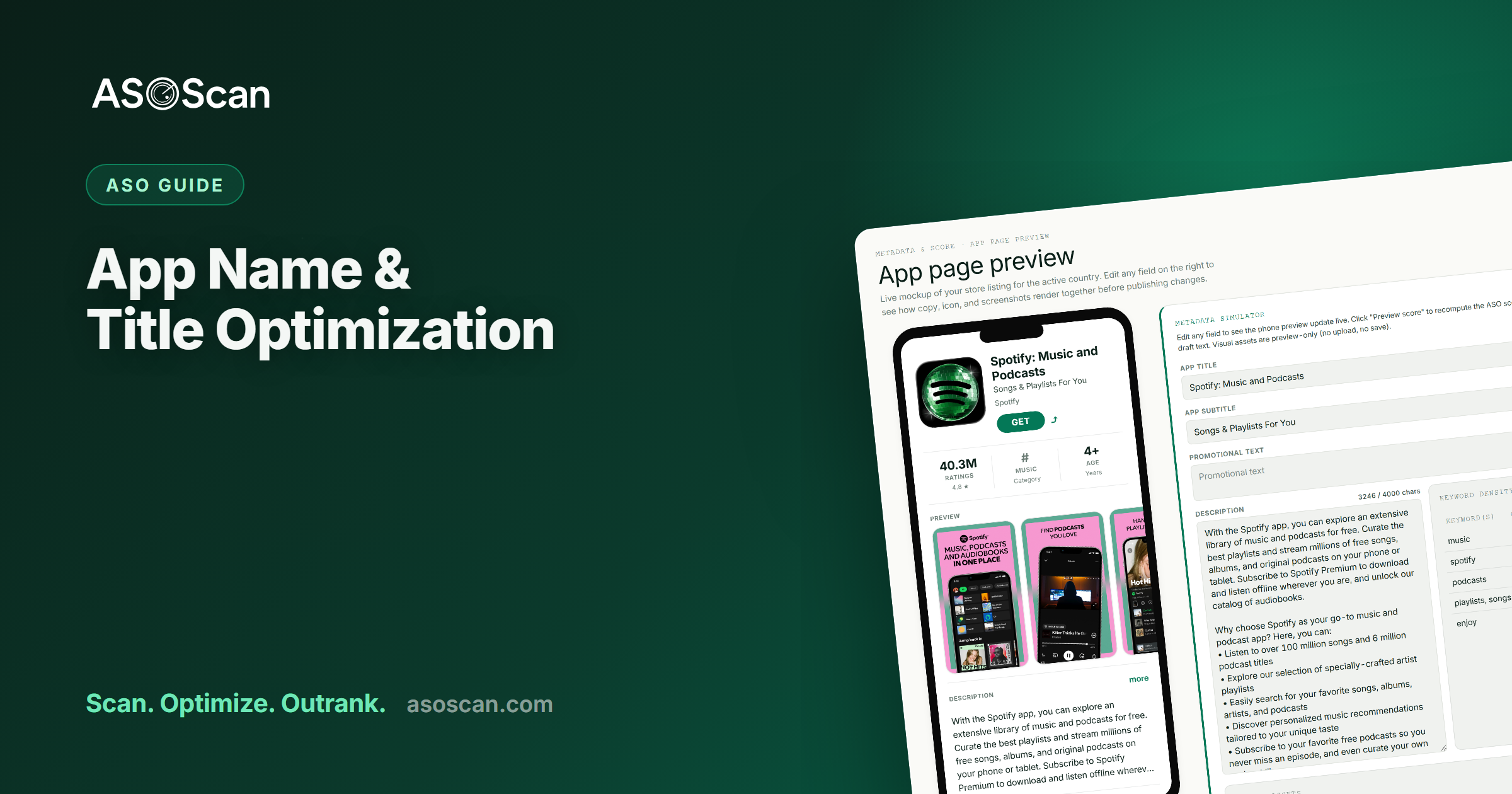 App Name & Title Optimization for ASO